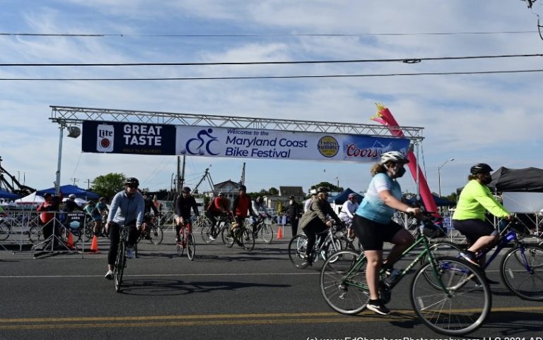 Maryland Coast Bike Festival Start Line